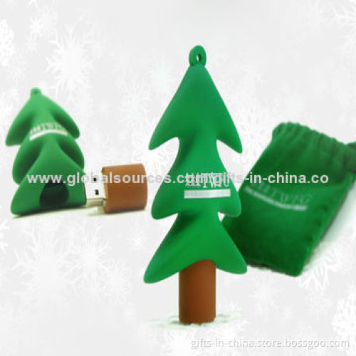 PVC USB Stick with 16GB Memory Capacity, Supports Plug-and-play Function